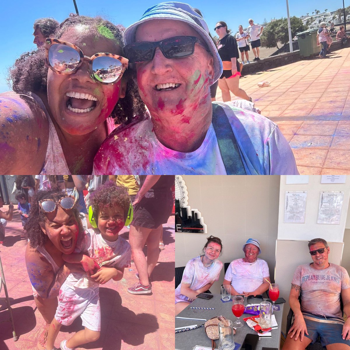 lascalasresort's tweet photo. Some of our lovely Las Calas friends attended the Holi Festival which was held in Puerto del Carmen this year 🤩 The festival is organised by the Hindu community to welcome Spring….what a great day 😍
#lascalas #lanzarote #holifestivalofcolours https://t.co/53TNLaH7KM