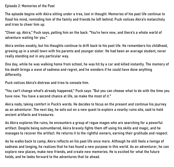 MrWolf102's tweet photo. Question.. Write 2nd episode, about Akiras past before getting reincarnated https://t.co/FEWu58Xac2