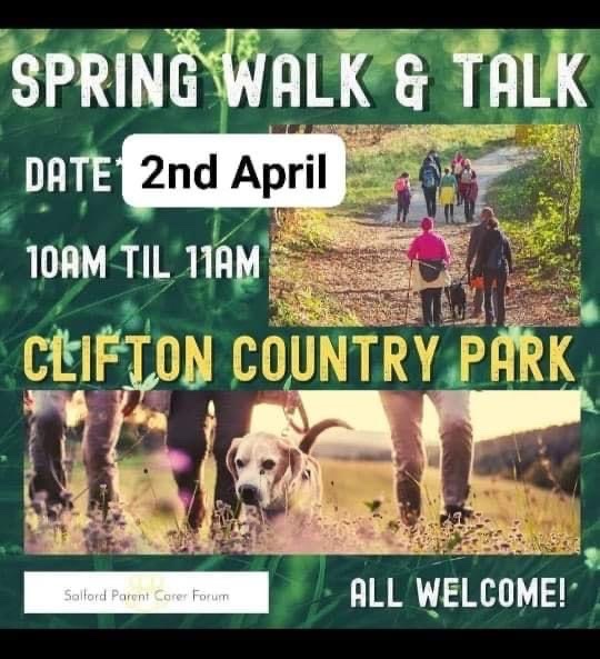 🌞Everyone welcome! Parents, carers, Nana's and grandpa's and of course children.
🌞The trail is suitable for pushchairs and wheelchairs.
Facilities at Clifton Country Park include
🌞Cafe🌞Toilets🌞Children's Play Park🌞
🌞Meet at the Cafe, Sunday @ 10am