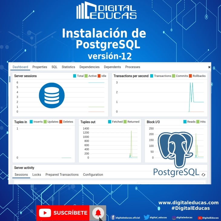 digital_educas's tweet photo. Cómo instalar la base de datos Postgresql versión 12 en ubuntu 22.04, de una forma fácil, rápido y sencillo.
Ver video: https://t.co/T03VPmFjXV
#Linux #basededatos #gnu #tecnología #startup #developers #development #IA #Postgres #Ecuador #opensource https://t.co/IP4oWNq2fh