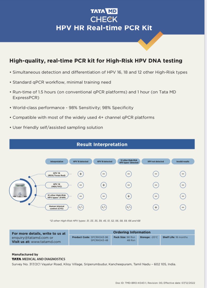 KilkennyTed's tweet photo. #HPV #expresspcr #TataMD 🇮🇳 #Globalhealth #genesig @NovacytGroup #ncyt #alnov #novacyt https://t.co/fWHoojUVPT