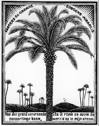 Palm Tree, 1931 #escher #mcescher wikiart.org/en/m-c-escher/…
