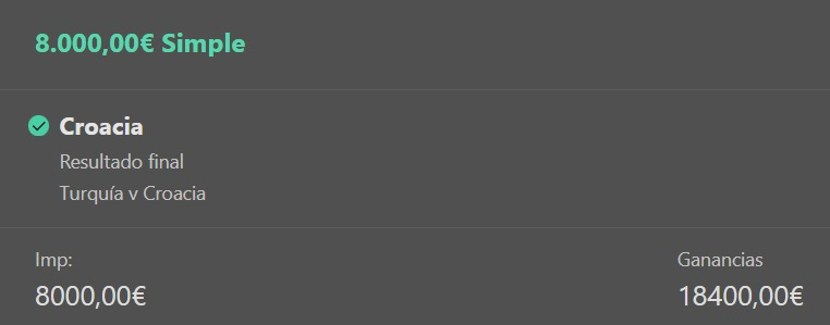 AnonymousBets_'s tweet photo. ⚠️✅STAKE 8 ACERTADO✅⚠️

Acertamos OTRO DIA MAS EL STAKE 8!

VAMOSSS!

En TELEGRAM el pronostico entero 👉 https://t.co/7mPHdne7WT

#apuestasdeportivas #abets #EURO2024 #ScotlandvsSpain  #alemania #belgica #polandiavsalbania https://t.co/6W4ZtZZOiA