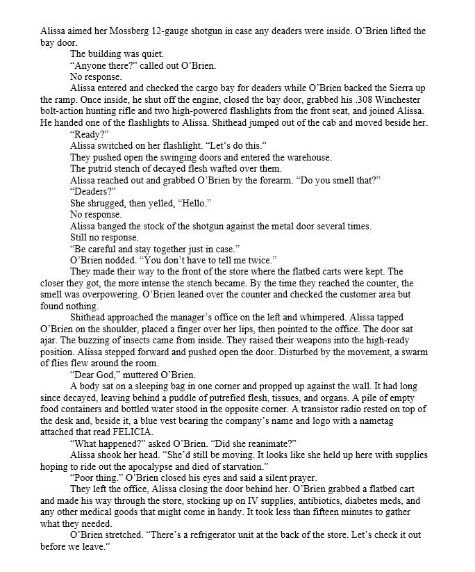 vampire_hunters's tweet photo. Here is an excerpt from Nurse Alissa vs. the Zombies IX: Calm Before the Storm, which is being released on 5 April on Kindle and Kindle Unlimited. You can be pre-order it on Amazon.

https://t.co/cIXNDvFY5I https://t.co/Gw3Pua0yuO