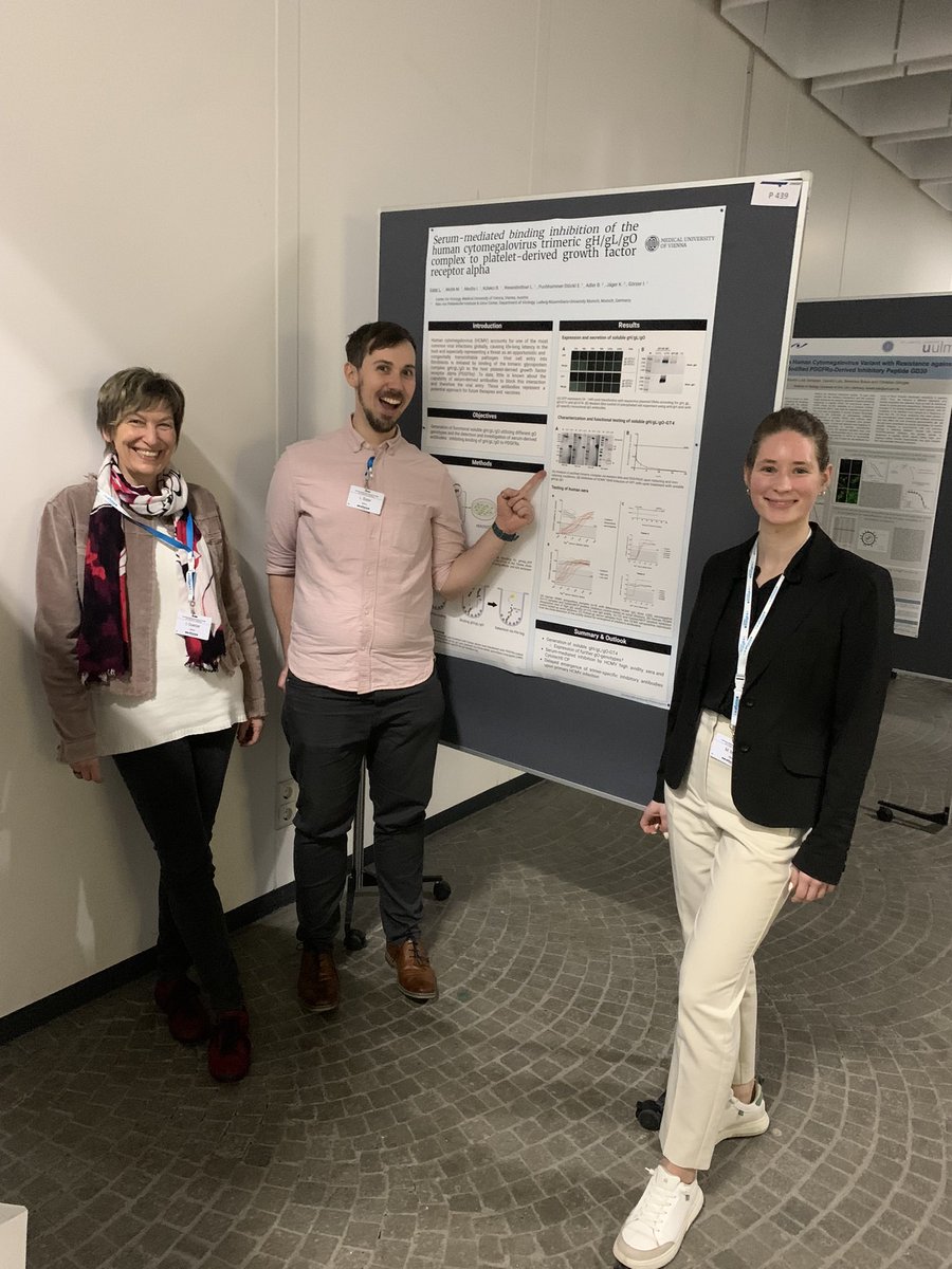 GoerzerLab's tweet photo. What an amazing start at the #GfV2023 with a successfull poster session. You can still visit them tomorrow! @GesVirologie https://t.co/uUZB6L69Wj