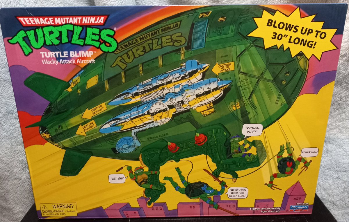 LoveMeSome1980s's tweet photo. Happy #TurtleTuesday to all of my awesome followers. I'm totally feeling like I'm 9 years old again over here and it's totally radical!🤘🍕🐢🐢🐢🐢 #TMNT #HeroesInAHalfShell #TurtlePower #Leonardo #Michaelangelo #Raphael #Donatello #TurtlePartyWagon #TurtleBlimp https://t.co/BtDwpSMIxC