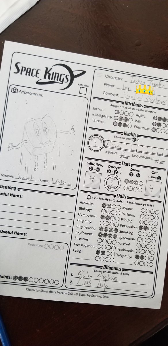 I introduced a friend to Space Kings today and he immediately nailed the vibe. (<a href="/Pretend_Friends/">Pretend Friends</a> @RealKevinCole)