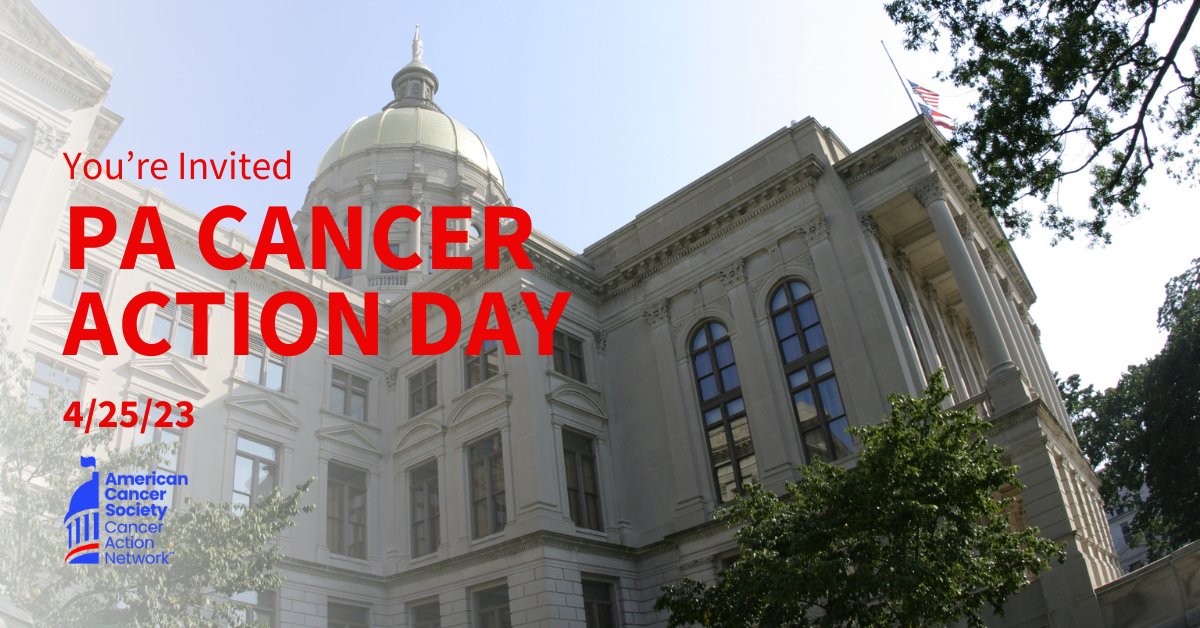 ACSCANPA's tweet photo. Let’s make PA a little brighter! Join us on April 25th for Cancer Action Day 2023! This year’s event will be our first in-person advocacy event in 4 years! Don’t miss this opportunity to advocate for lifesaving laws!

Register Today - https://t.co/BJOaag9t8u

#PACAD2023 #ACSCANPA https://t.co/iNBrDI2LE8