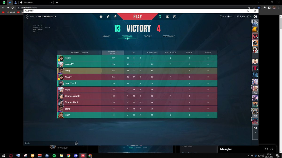 3/0 Riot Ramazan Turnuvası Son Maç GGWP 
Ellerinize sağlık kuzenler 
<a href="/TheNightChe1/">TheNightChe</a> <a href="/iXeonN_/">iXeonN</a> @j4hexvl <a href="/JrayNvl/">GS JrayN</a> <a href="/nekkyvl/">ULF nekky</a> @KSWVAL <a href="/patrui/">Patricia Felip</a>
<a href="/erennTT_/">Eren</a> @tyzzvl Yarın Devams