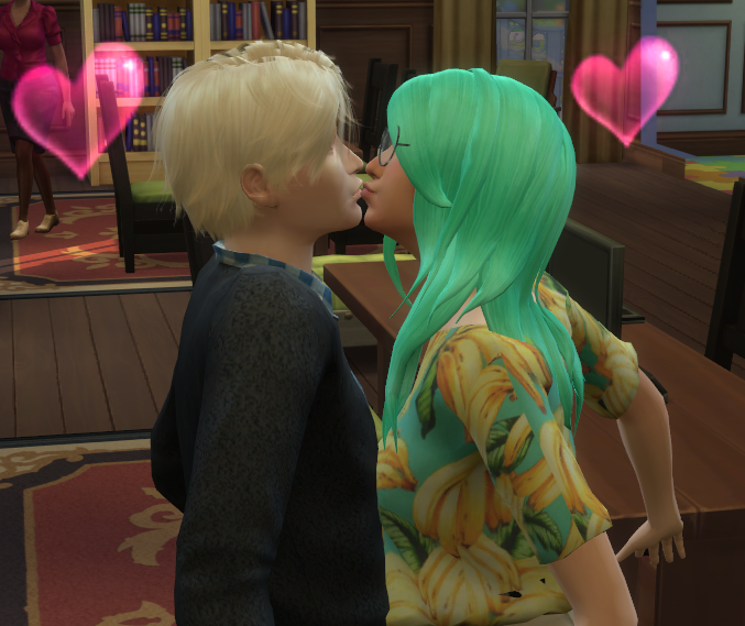 laserlime's tweet photo. awww it's their first kiss... wait. computer, zoom out...

WAYNE!!!!! https://t.co/GWik9EOnRX