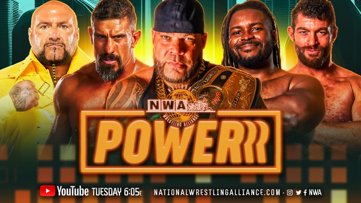 nwa's tweet photo. Big time implications for #NWA312 on tonight's #NWAPowerrr! Just look at this card! 👇
👉 https://t.co/f9S5GvXjez https://t.co/3p7ViMuvrM