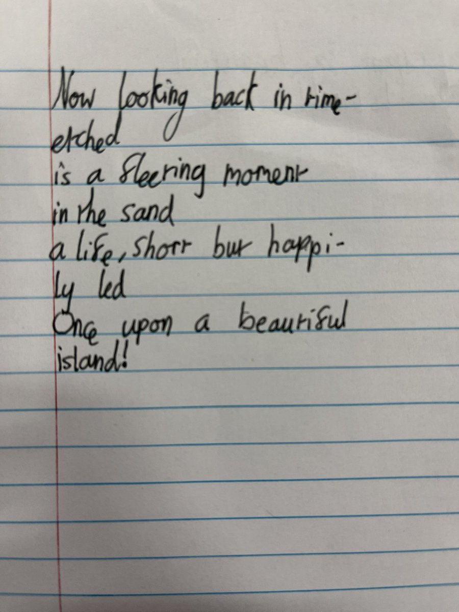 HCSWriters's tweet photo. Some lovely writing today from Olivia and Abigail in Year 7. Well done, girls! @HeathfieldTA2 @HCSAspire https://t.co/AOxFz79UxQ