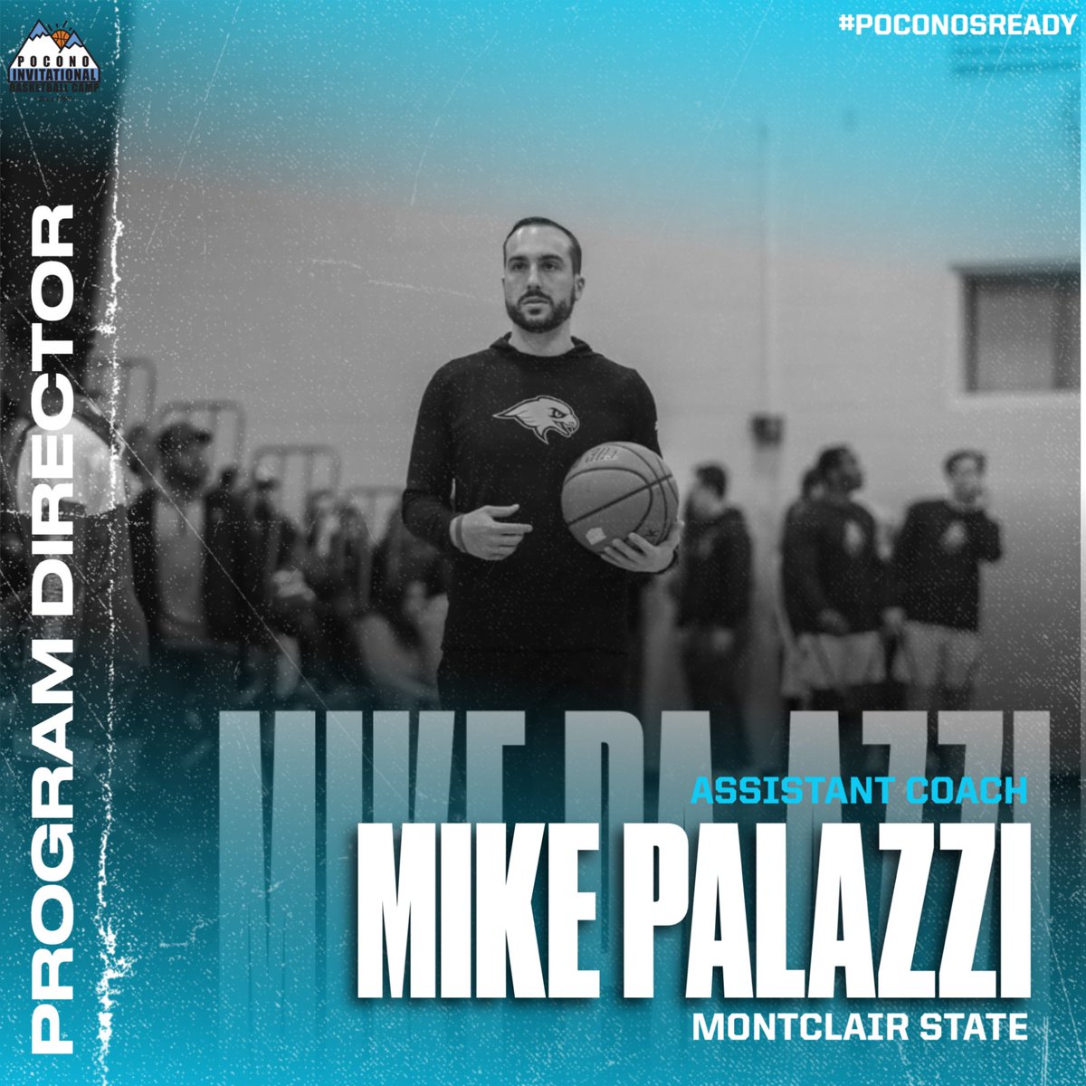 poconoinvite's tweet photo. 🏕️ Program Director 2023 🏀

Coach Mike Palazzi of Montclair State University ‼️ 

Fresh off a trip to the NCAA D3 Tournament, Coach Palazzi will direct Skills Session 3 July 23-27 ✅

📱 570-992-6343
📧 Will@poconoinvitational.com

Are you Poconos Ready⁉️👀 https://t.co/Fvhxs92Fwy
