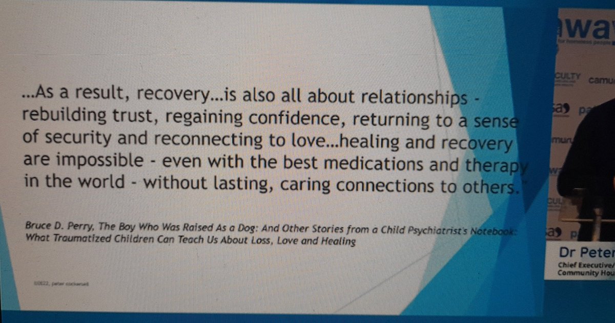 The key to #traumainformed care is to #deactivate the #fear system. The key to #attachment informed care is to #activate and #engage with the attachment system,  to make a relationship with people,  people who can trust you through a long term equitable relationship
<a href="/PathwayUK/">Pathway</a>