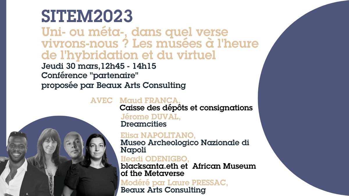 Copropriétaire AMM, <a href="/eth_blacksanta/">blacksanta.eth</a> Cofondateur et
Le joueur <a href="/NFL/">NFL</a> <a href="/IfeadiOdenigbo/">Ifeadi The Storyteller</a>, interviendra lors de la conférence annuelle <a href="/salonsitem/">SITEM</a> SITEM au <a href="/MuseeLouvre/">Musée du Louvre</a> Carrousel du Louvre à Paris!