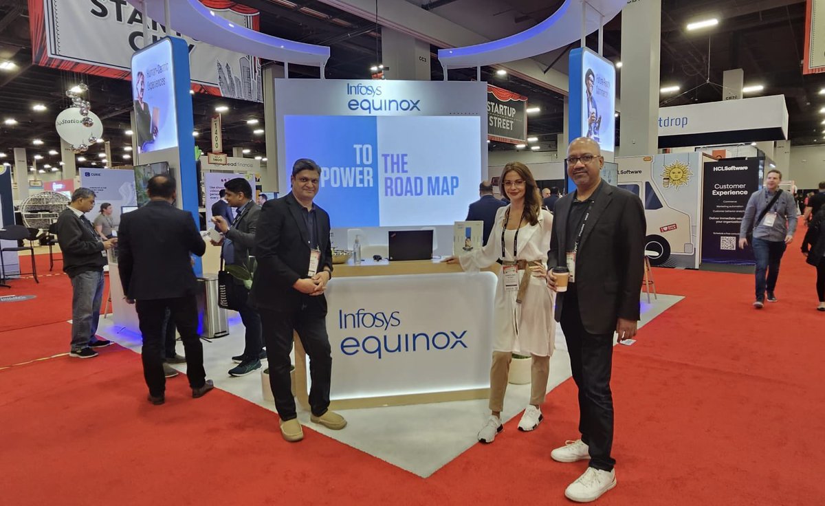 InfosysEvents's tweet photo. Are you looking for ways to enhance your customer experience and drive growth in today’s age? Visit us at booth #1230 at #Shoptalk2023 to explore innovative solutions and learn how we can help you achieve your goals. #HumanCentricCommerce https://t.co/zp2IhwwC7X https://t.co/rjlxGOYuvD