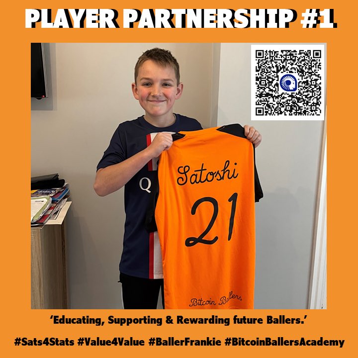 JosiasCarbon's tweet photo. 📣 Announcing our first Player Partnership with ₿aller Frankie 🙌⚽️
You may remember Frankie from his demo video for the #GettingOffZero launch way back in 2021… 🤔📹🥅
Well, since then, Frankie has been working on his skills, winning tournaments with his team last summer &… https://t.co/bF5A0BjBEb