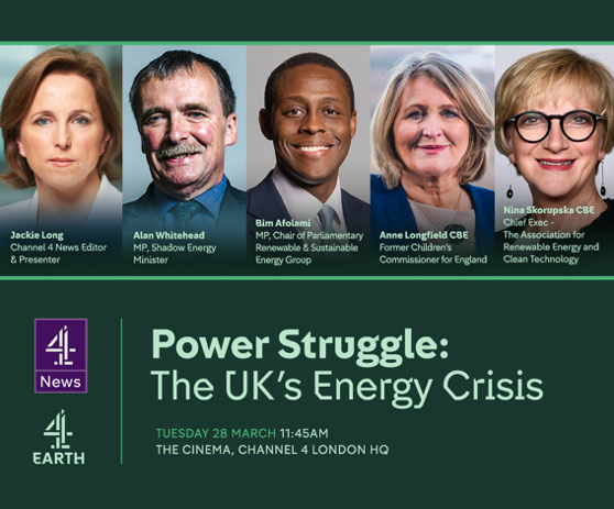A very insightful panel discussion today about the UK’s #energycrisis, hosted by <a href="/JackieLongc4/">Jackie Long</a> from <a href="/Channel4News/">Channel 4 News</a>. We explored the causes, solutions, learnings and the future of the crisis. 



Panellists:

<a href="/alanwhiteheadmp/">Alan Whitehead</a> 
<a href="/BimAfolami/">Bim Afolami</a>
<a href="/annelongfield/">Anne Longfield</a>
@NinaSkorupska