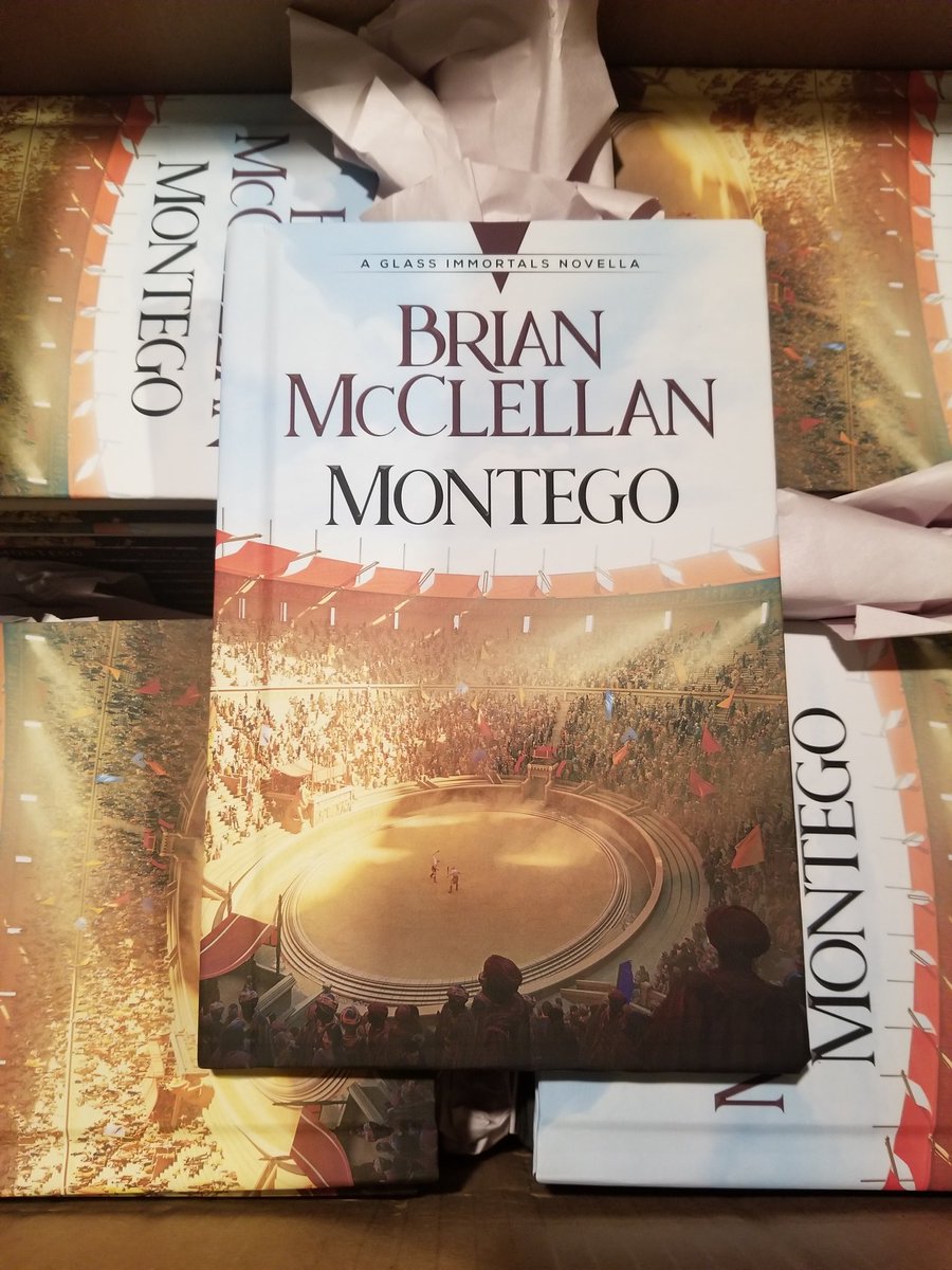 BrianTMcClellan's tweet photo. Hey look what arrived today! #glassimmortals https://t.co/r5A3yrS3O9