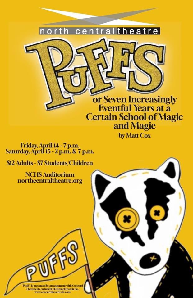 nconstage's tweet photo. PUFFS!!! Save the dates and don’t miss this performance!! https://t.co/1aBCuXNDME