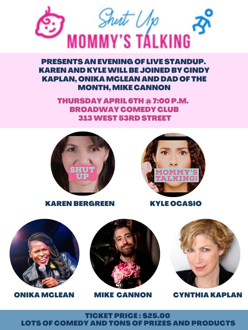 We are celebrating our 100th episode with a great live stand up show, chalk full of give aways! Get you tickets here:

broadwaycomedyclub.com/shows/shut-up-…