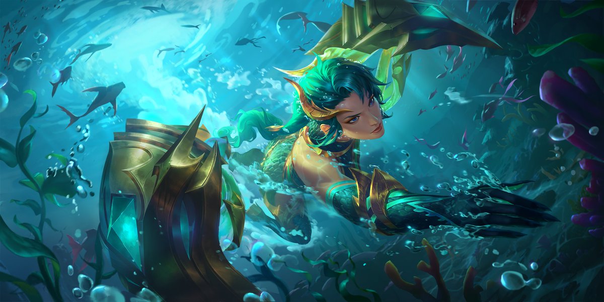 EnvarStudio's tweet photo. We loved recreating Lagoon Dragon Kai'Sa for #LoR Hope you enjoy these pieces as much as we did! https://t.co/bmS2JabwdW