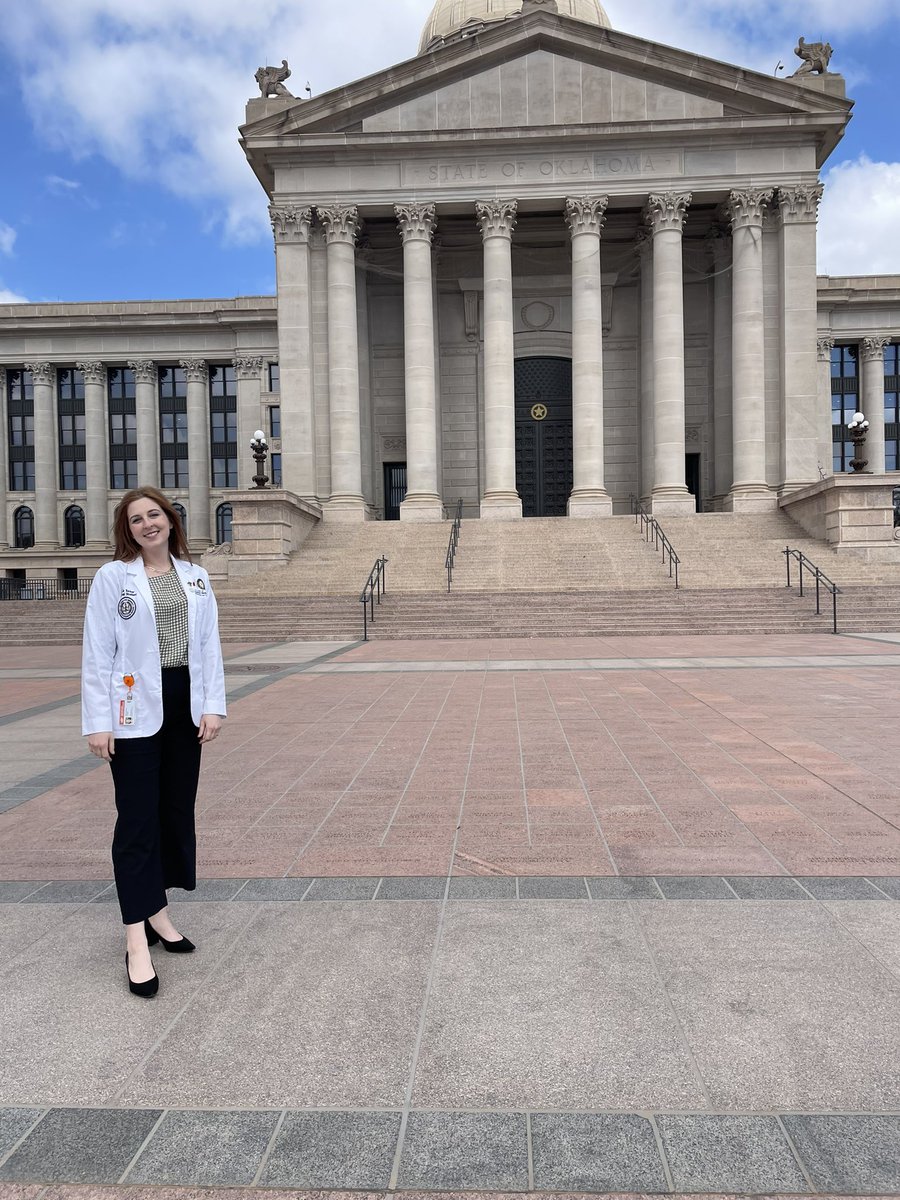 Grateful for the opportunity to advocate for this profession at the Oklahoma State Capitol. #DOdayonthehill