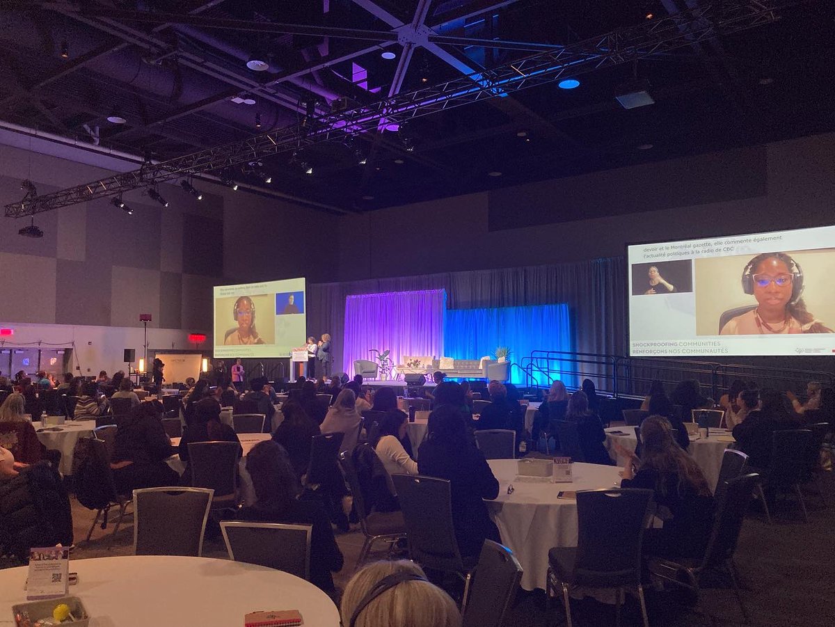 endvawnetwork's tweet photo. Highlight of Day 2 #Shockproof2023: Plenary #1, "From Intention to Action: Intersectional Practice in the Gender-Based Violence Sector." @Emilie_Ni @wavawrcc @SFCCCanada @YWCAVAN https://t.co/Afqogv7xZR