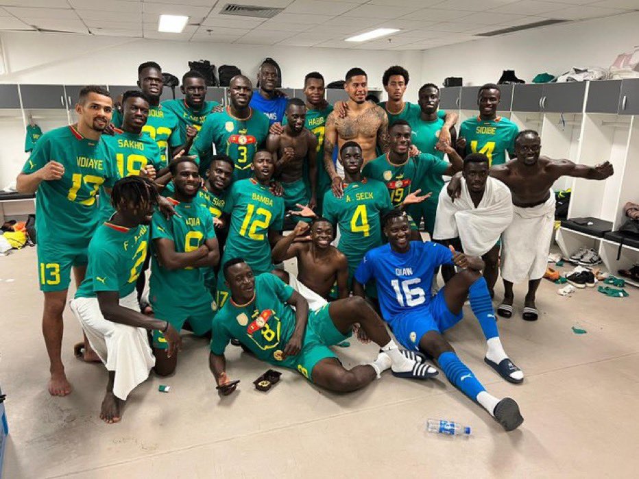 Allez les lions 🦁🙏🏾🇸🇳 #GoGainde #AFCON2023Qualifiers.