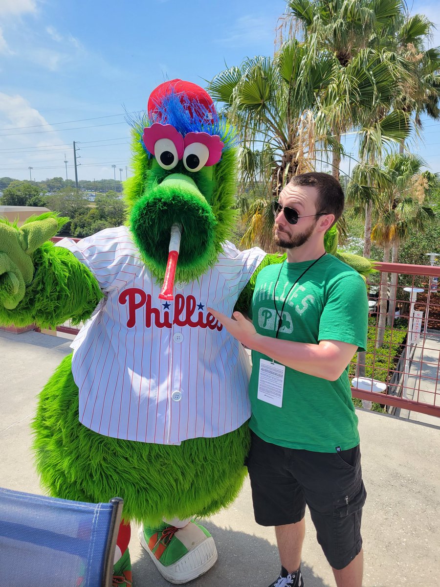 933ryan's tweet image. Last day of @Phillies #SpringTraining2023 with the GOAT!