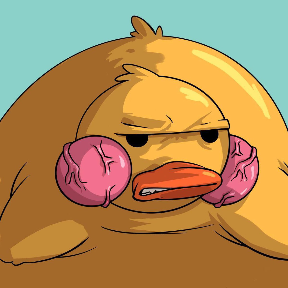 PaperducksNFT's tweet photo. FUACK! https://t.co/1gLQmAKxQg