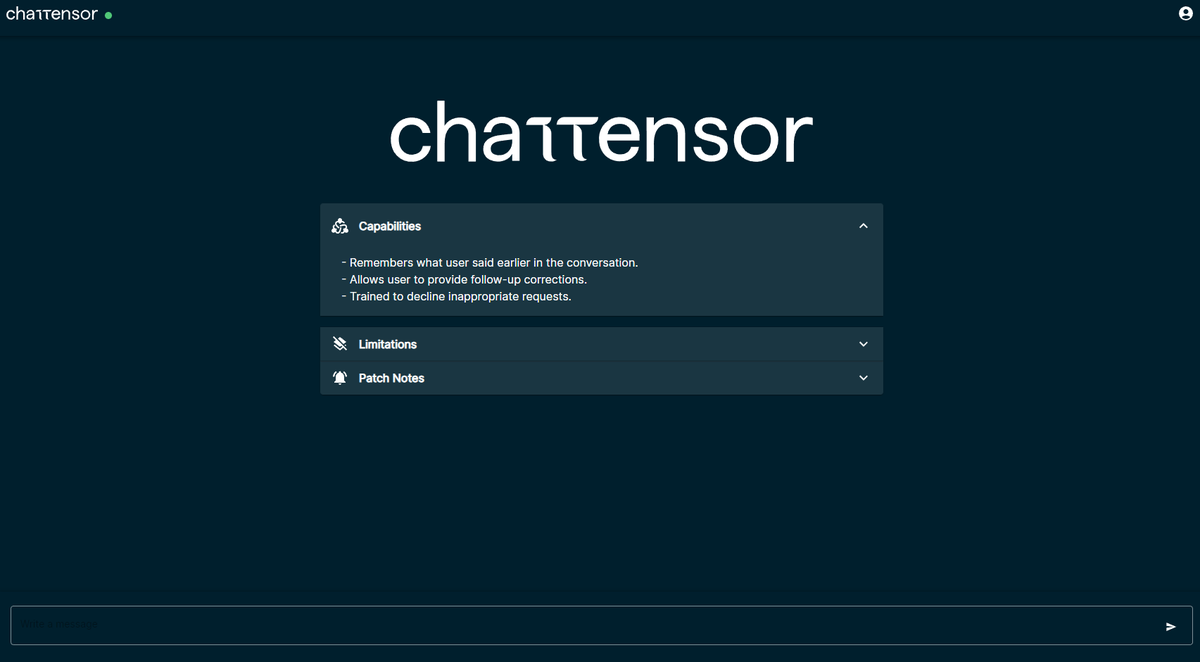 Let's go #chattensor #chatgpt