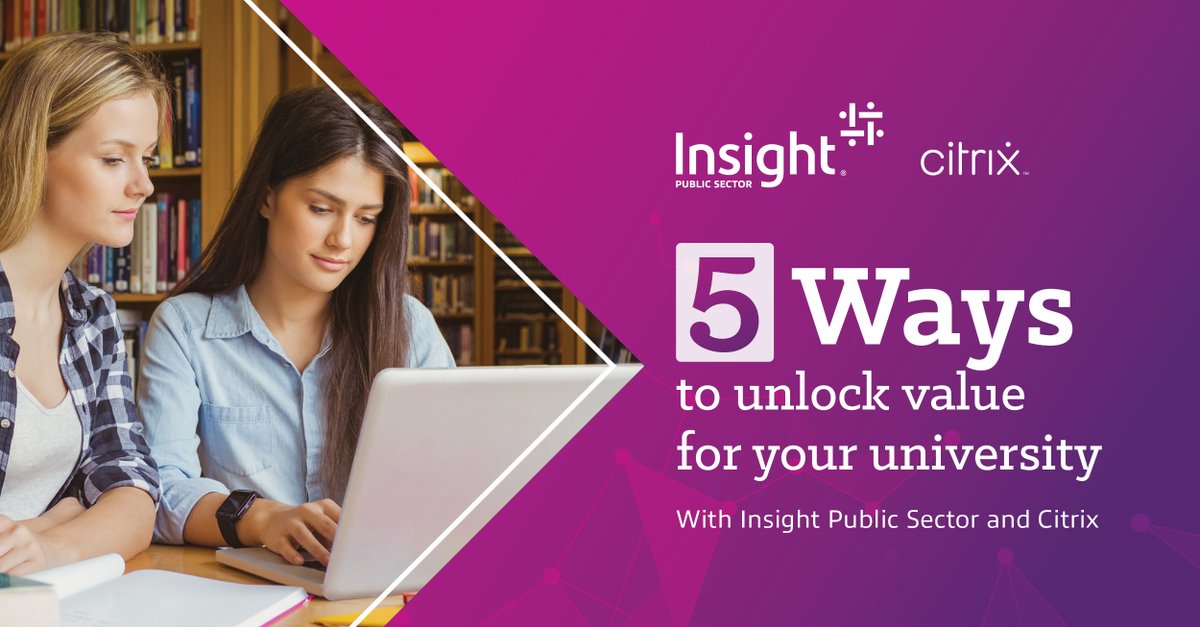 InsightEnt's tweet image. Check out this infographic for tips on gaining value without compromising security or end-user experience for your higher education organization. 

🔗 ms.spr.ly/6010gBl0o

#Citrix #EducationSolutions #HybridLearning