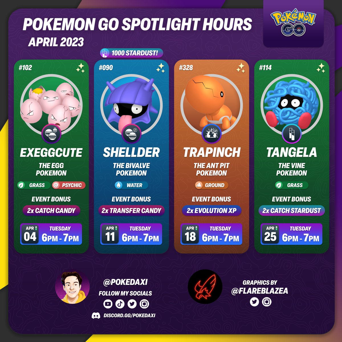 Pok Daxi On Twitter Spotlight Hours For APRIL 2023 pok-daxi-on-twitter-spotlight-hours-for-april-2023