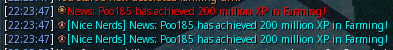 Poo185R's tweet photo. farming and hunter completed..450m from 5.6 😬 smaaaaaashing it #runescape https://t.co/g6OdQQAbHK