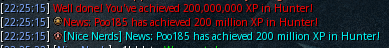 Poo185R's tweet photo. farming and hunter completed..450m from 5.6 😬 smaaaaaashing it #runescape https://t.co/g6OdQQAbHK