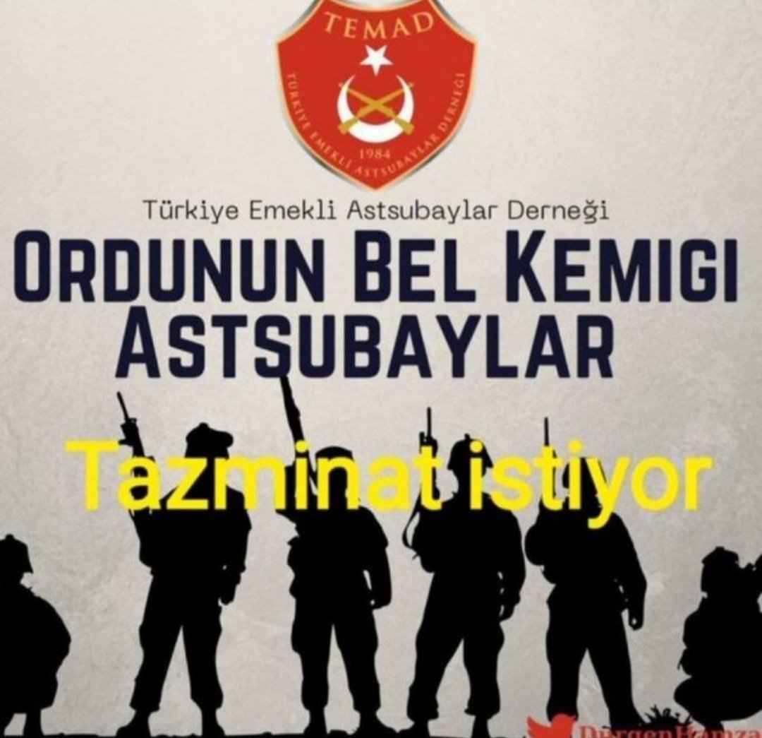 #Kenetleniyoruz
Haklıyız, kazanacağız
Mücadeleye devam
Astsubaylar hakkını istiyor