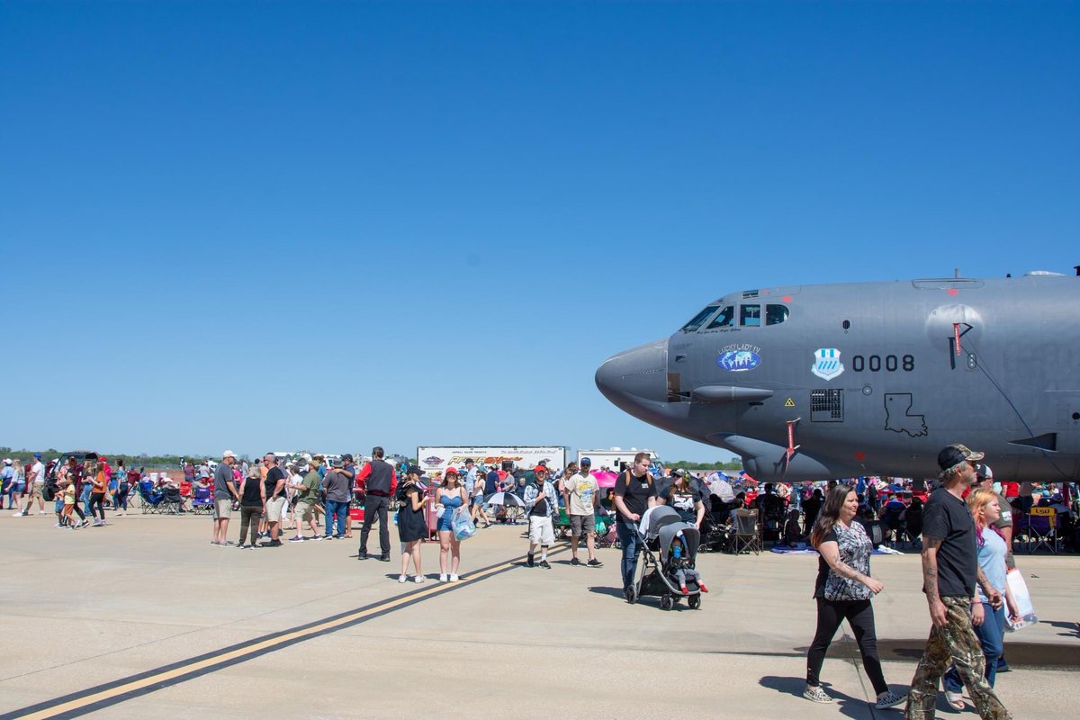 NSULA's tweet photo. If you attended the Barksdale Defenders of Liberty Air Show over the weekend, there's a good chance you saw some of our Demons there! 😈

NSU faculty, staff, and students hosted demonstrations and shared information with visitors throughout the weekend. https://t.co/EZyT3Kj5yt