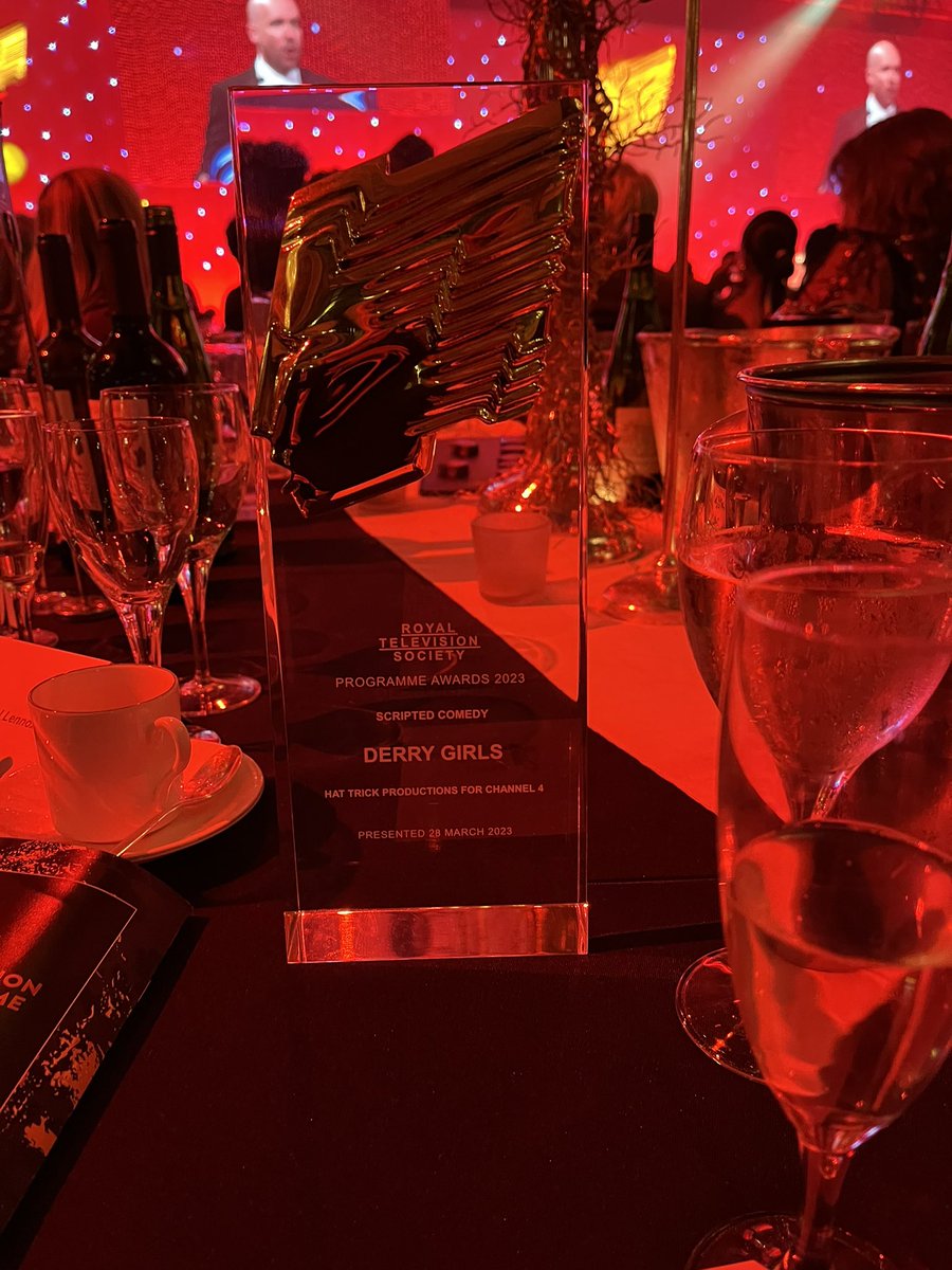 Yeah we won x #DerryGirls RTS Awards