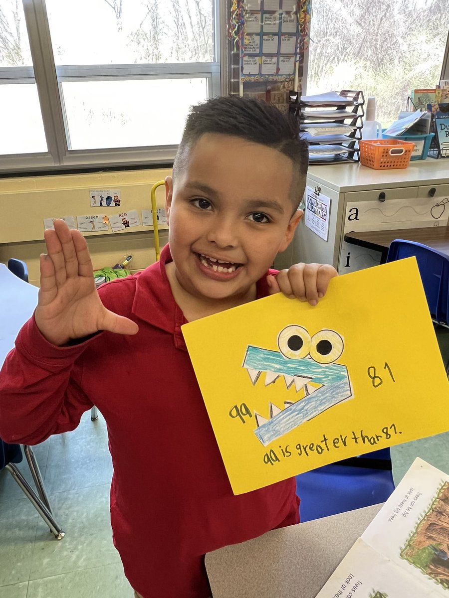 mrs_portelli's tweet photo. Mathematicians hard at work… #comparingnumbers #makeitfun #RBBisBIA @MrsFlahertyC @rbpsEAGLES https://t.co/UMxUAmi8tA