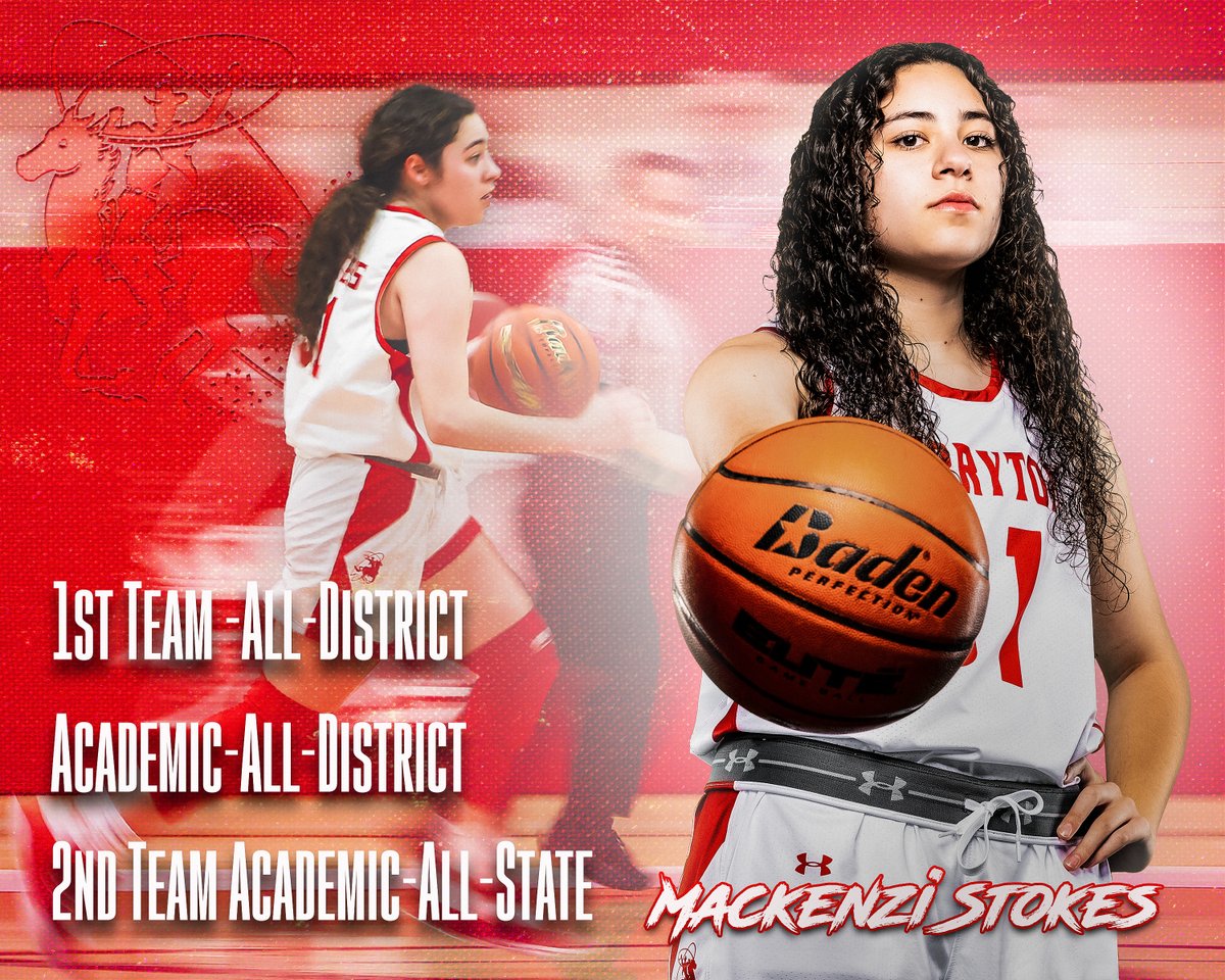 Congratulations to Mackenzi Stokes on her accomplishments on and off the basketball court this season! She is a great athlete and an even better student! # RPND
