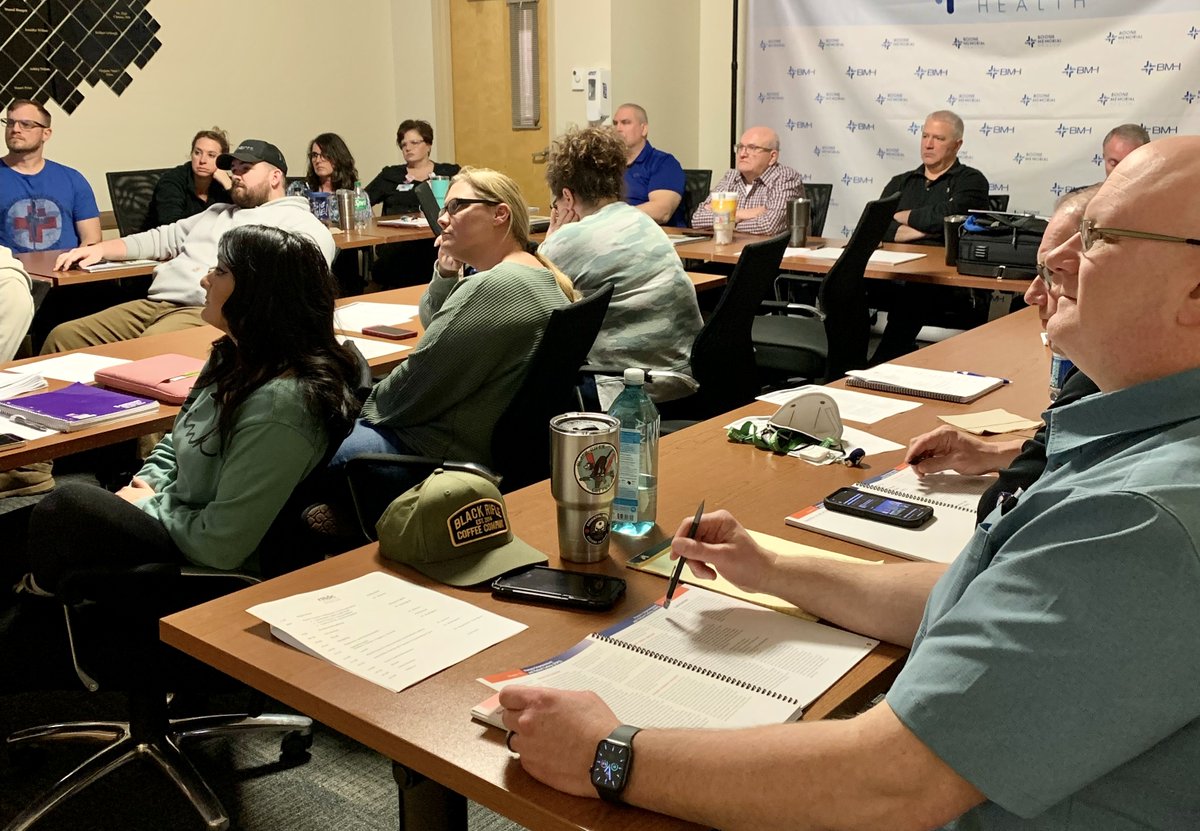 BooneMemorialWV's tweet photo. BMH held a Rural Trauma Team Development Course (RTTDC™). The course was developed to improve the quality of care in rural communities by developing a timely, organized, and systemic response to the care of the trauma patient.
#BMHWV #ChooseBoone #charlestonareamedicalcenter https://t.co/tsl0e2Ttzx