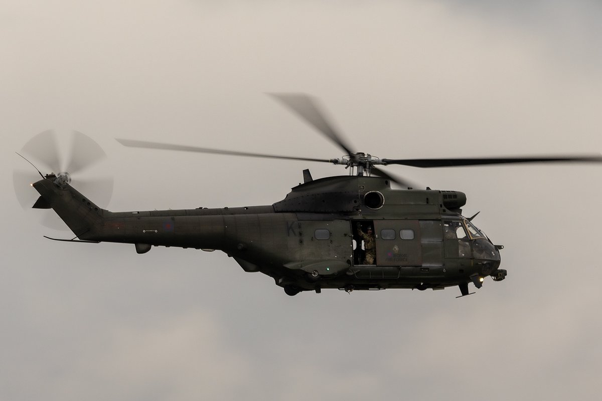With the type often deployed &amp; now replacing some overseas aircraft, we don't get to see <a href="/RAFBenson/">RAF Benson</a> Pumas at <a href="/WHGA/">Wolverhampton Halfpenny Green Airport</a>  as often as we used to. The conditions were less than ideal for photos but thanks to the crew from <a href="/33SqnRAF/">33 Squadron RAF</a> for the friendly wave and fly through at close on 1/3