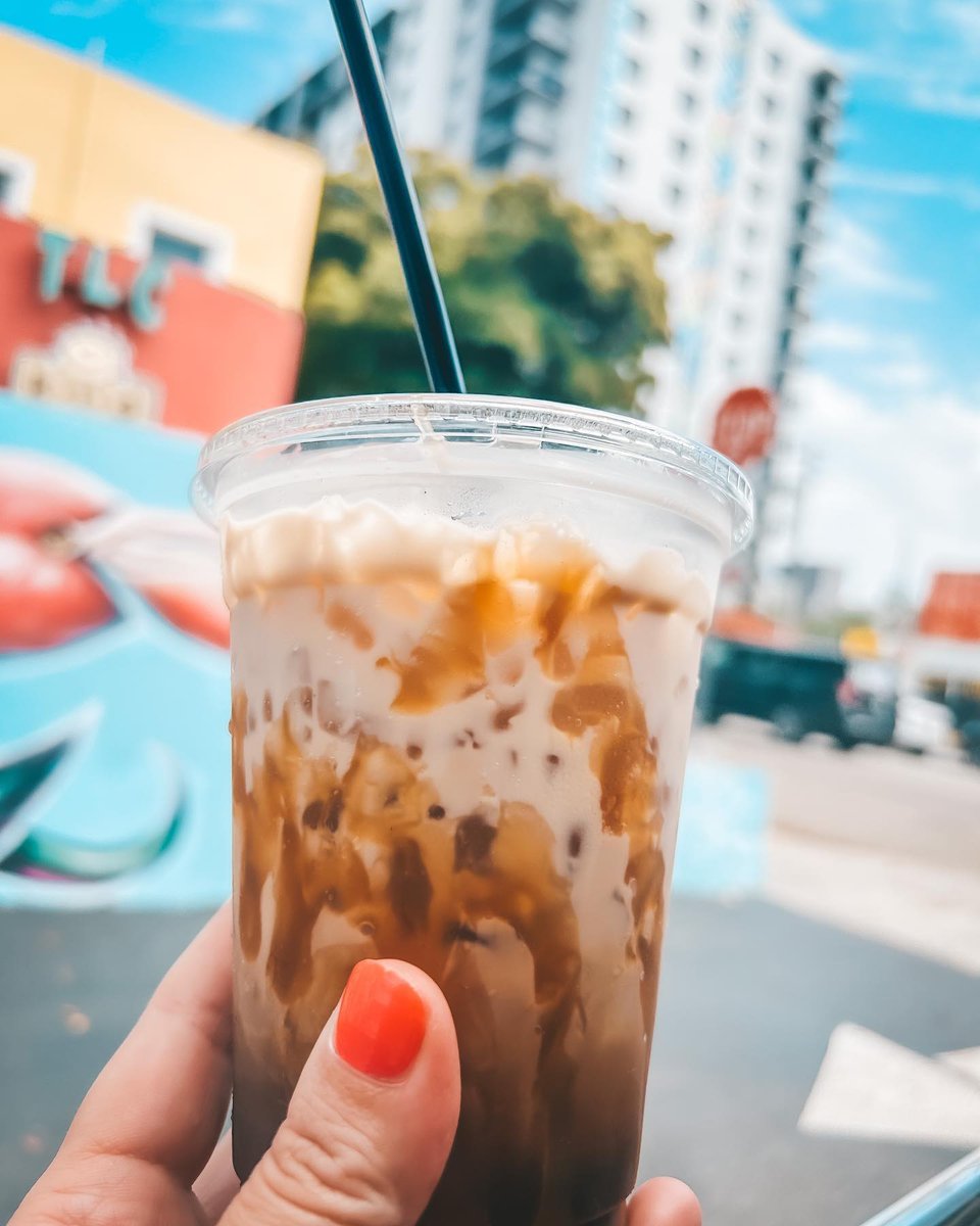 Spring has sprung and it's the perfect time for La Rosita - our very own iced cuban coffee latte. 📷 @theolivetreeblog