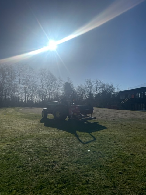 Aeration Day 2 it's another beautiful day at Musqueam