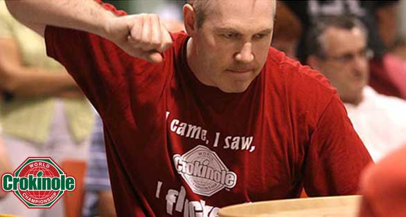 WorldCrokinole's tweet photo. When you make a good crokinole shot, what's your celebration move?
2023 World Crokinole Early Bird Registration deadline is March 31st: https://t.co/F9WSGjV1LT https://t.co/pLTpQRAxV2