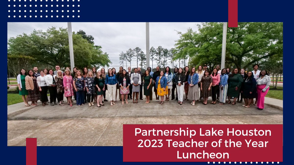 NEWS: On March 21, Partnership Lake Houston (<a href="/PartnershipLH/">Partnership Lake Houston</a>) honored the 2023-2024 <a href="/HumbleISD/">Humble ISD</a> Teachers of the Year from the district's 47 campuses during its annual luncheon held at the Humble Civic Center. 

READ: bit.ly/3M4jZwl