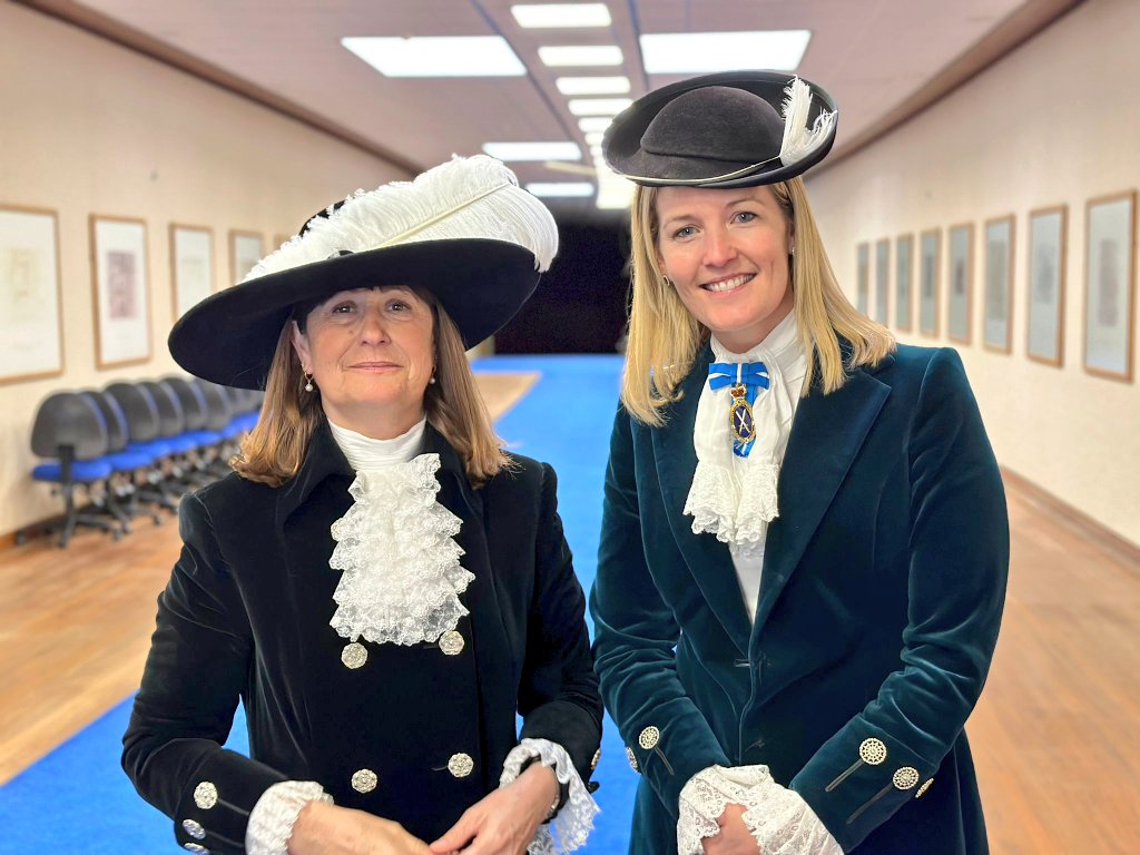 That’s a wrap Hampshire! It’s been a pleasure to hold the office of the High Sheriff for the past year but even more of a pleasure to see the role being handed onto someone so able and knowledgeable. Good luck Amelia Riviere for your term in office. Have fun!