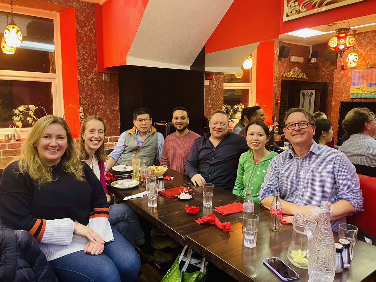 Hugh Gallagher (@hjg34095197) on Twitter photo Farewell dinner for Amy. Fabulous Northern Laparocopic Fellowship colleague. 6 months and >40 major resections. Surrounded by our fabulous team. Her great skills and dedication will be missed. Nottingham next; they’re in for a treat! <a href="/researchactive/">Richard Brady (researchactive.bsky.social)</a> <a href="/austin_acheson/">Austin Acheson</a> Farewell dinner for Amy. Fabulous Northern Laparocopic Fellowship colleague. 6 months and >40 major resections. Surrounded by our fabulous team. Her great skills and dedication will be missed. Nottingham next; they’re in for a treat! <a href="/researchactive/">Richard Brady (researchactive.bsky.social)</a> <a href="/austin_acheson/">Austin Acheson</a>