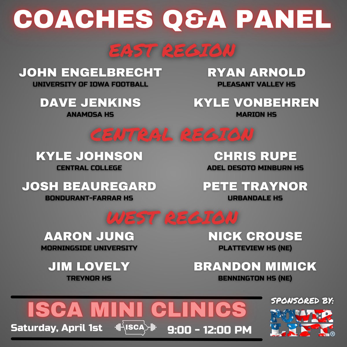 Iowa Strength Coaches Association tweet media